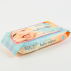 Buena calidad de 60 pcs toallitas para bebés perfumados y suaves precio de fábrica tejidos húmedos para bebés 
